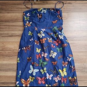 Anthropologie butterfly dress